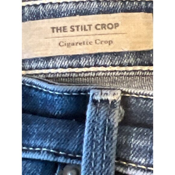 AG The Stilt Cigarette Roll Up Skinny Ankle Jeans Size 27 Light wash - Picture 3 of 9